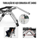 [Leve 2 Pague 1] Cadeira Conforto Máximo de Fibra + BRINDE: 1 Mesa de Inox