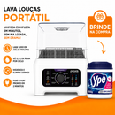 Lava Louça Portátil Premium + Ypê Detergente em Pó para Máquina 450g
